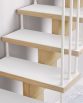 Unika R030 Linear Staircase White treads